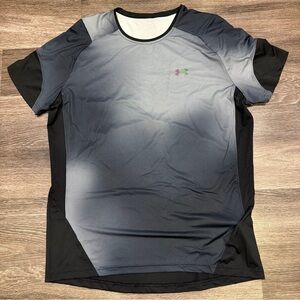 Under Armour Rush Tee Shirt Short Sleeve Workout Gym Gray Men’s XXL